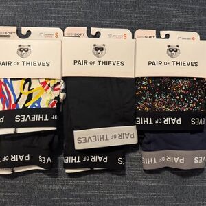 Pair of Theives underwear boxer briefs Mens  SM 6 packs (12 pairs)